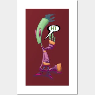 Zim Posters and Art